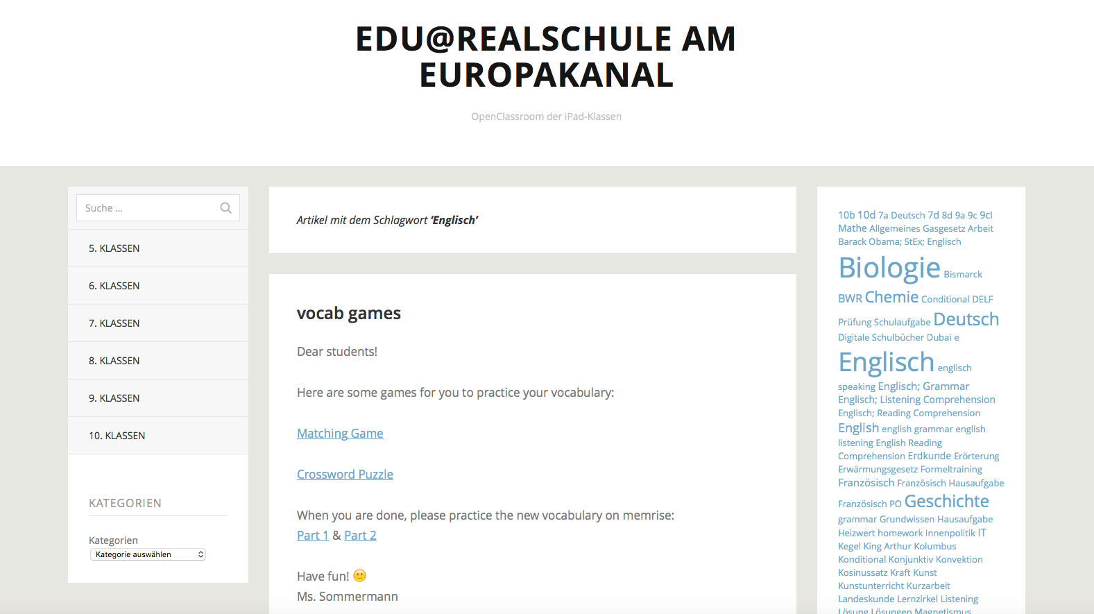 edublog